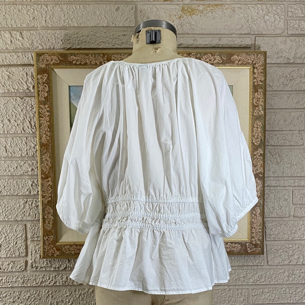 Old Navy Smocked Peplum Top - Picture 5 of 10